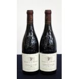 2 bts Châteauneuf du Pape, La Reine des Bois 2005 Dom de la Mordorée i.n