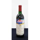 1 bt Ch. Mouton-Rothschild 1984 Pauillac, 1er Cru Classé us/ts, Agam label, sl nicks to sl bs label,