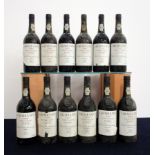 12 bts Grahams 1985 Vintage Port sl bs/sl cdl