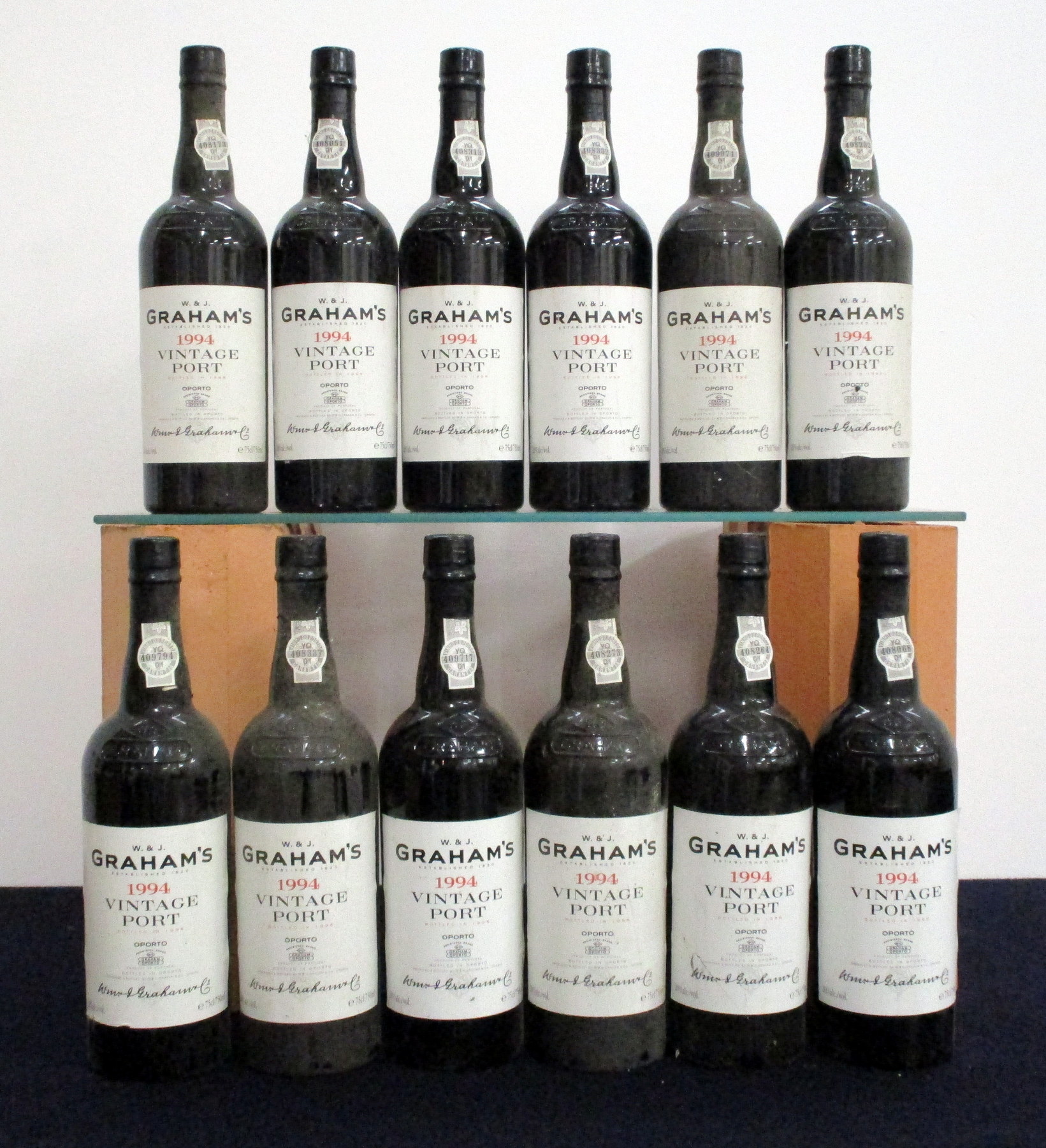 12 bts Grahams 1994 Vintage Port vsl bs