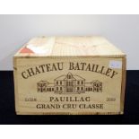 12 bts Ch. Batailley 2009 owc Pauillac, 5me Cru Classé