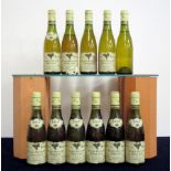 8 hf bts Puligny Montrachet 1er Cru Champ Canet 1988 Dom Etienne Sauzet, 1 ts, 2 us, 1 ms/us, 2 lms,