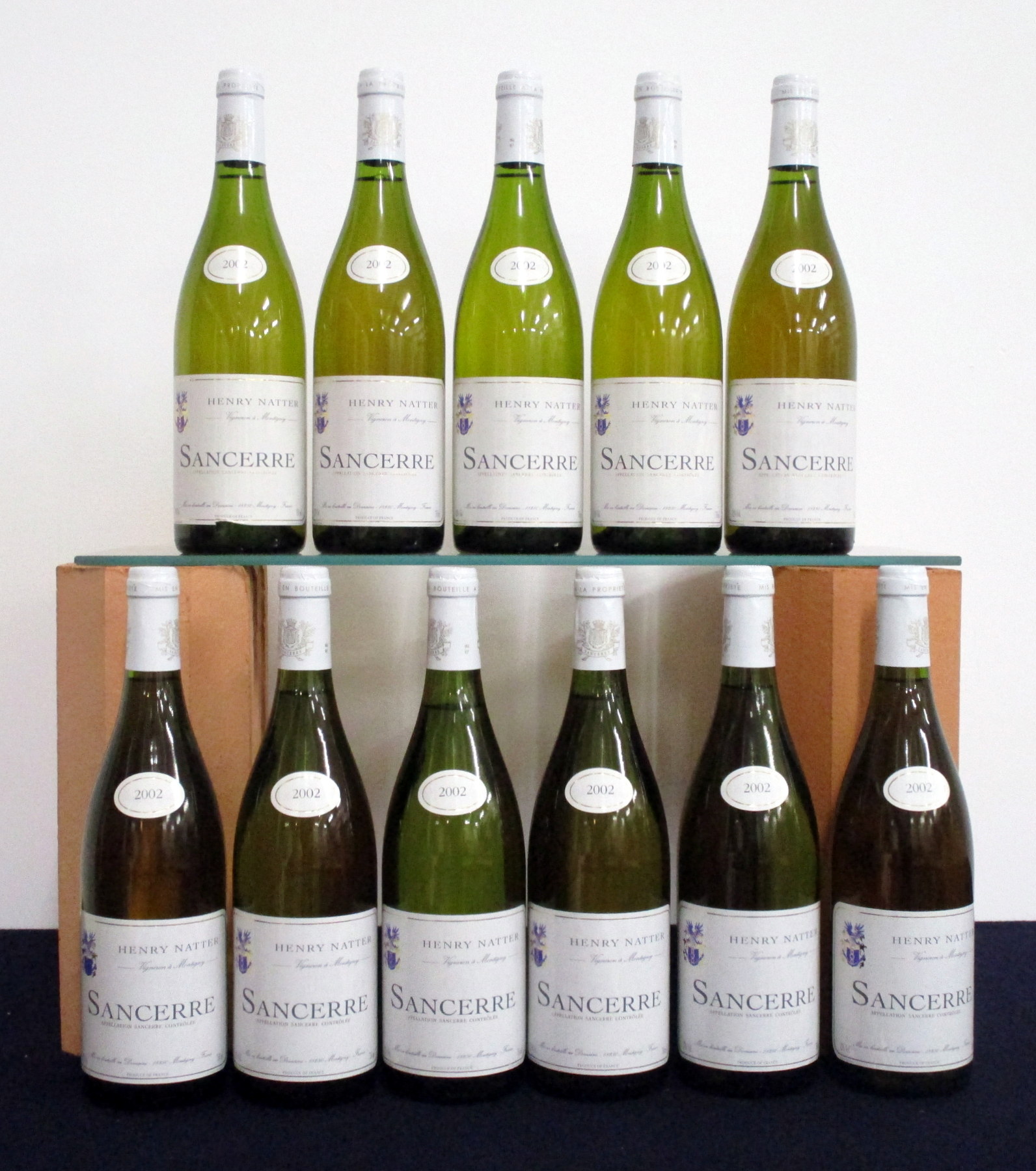 11 bts Sancerre 2002 Henry Natter 8 i.n, 1 vts, 2 ts