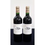 2 bts Ch. Bahans Haut-Brion 2005 Pessac-Léognan (2nd wine of Ch. Haut-Brion) i.n