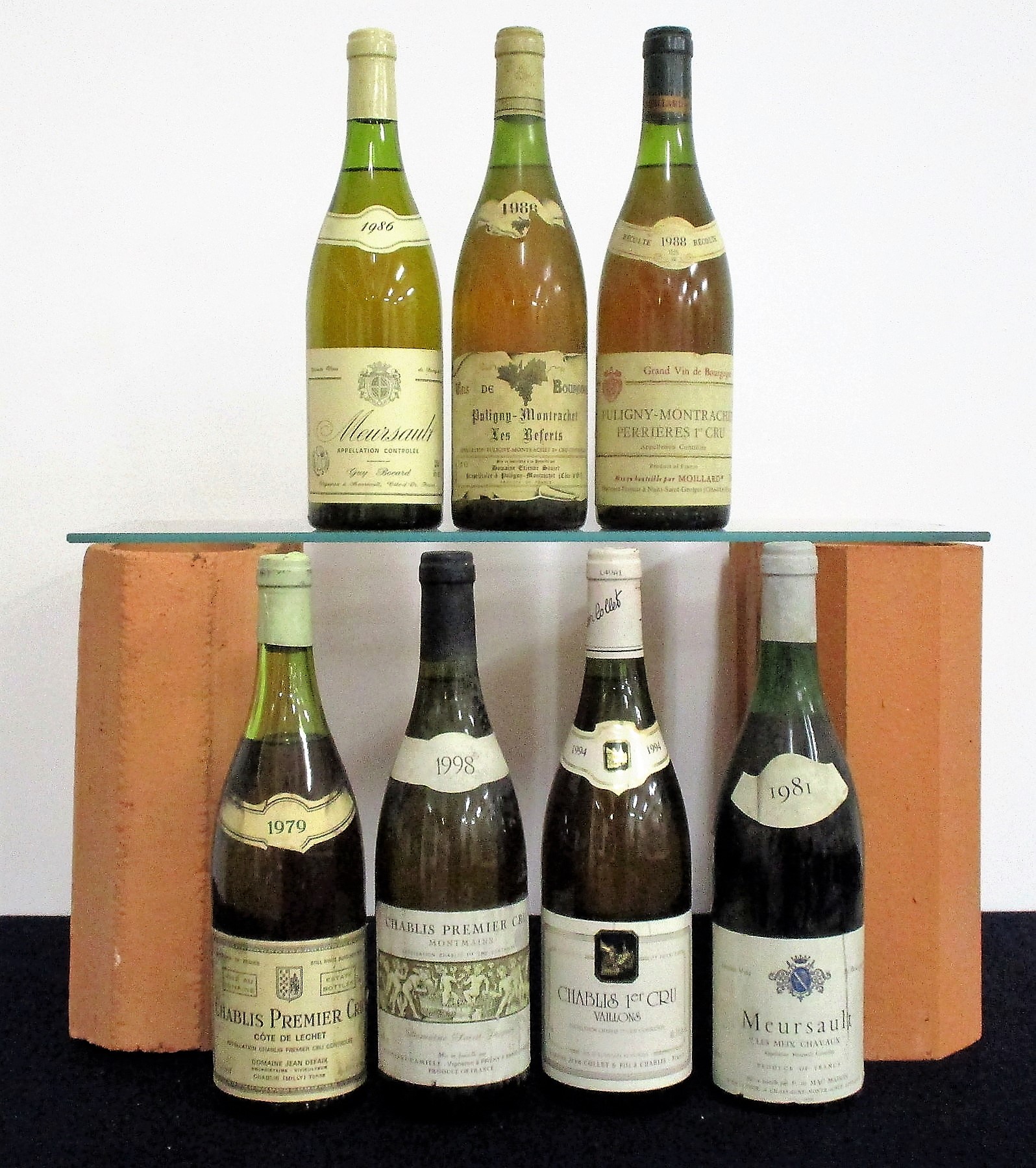 1 bt Chablis 1er Cru Côte de Lechet 1979 Dom Jean Defaix lms, bs, sl foil damage 1 bt Chablis 1er