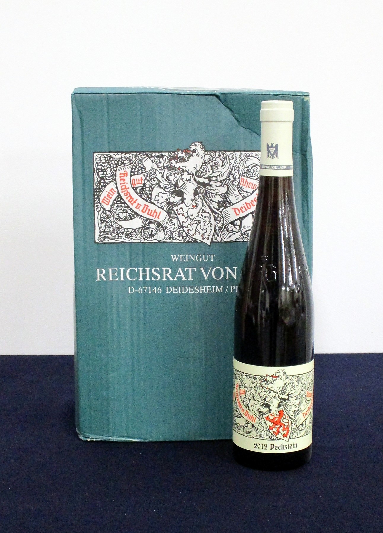 6 bts W. Reichsrat Von Buhl Forster Pechstein Riesling Trocken 2012 oc Pfalz