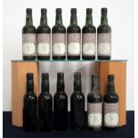 4 hf bts Croft 1966 Vintage Port i.n, no labels 8 hf bts Dows 1966 Vintage Port EB (The Wine