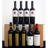 3 bts Mum's Block Shiraz 2000 Barossa Valley i.n 1 bt Vasse Felix Cabernet Merlot 2012 Margaret