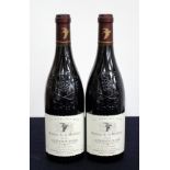 2 bts Châteauneuf du Pape, La Reine des Bois 2010 Dom de la Mordorée i.n