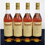 4 bts Ch. De Martet, Bas Armagnac 1990 P Gélas landed 1994, bottled 2005 for the Lay & Wheeler Bin