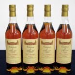 4 bts Ch. De Martet, Bas Armagnac 1990 P Gélas landed 1994, bottled 2005 for the Lay & Wheeler Bin