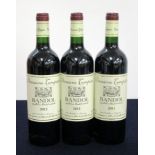 1 bt Bandol 2012 Dom Tempier Classique 2 bts Bandol 2011 Dom Tempier Classique Above three bottles