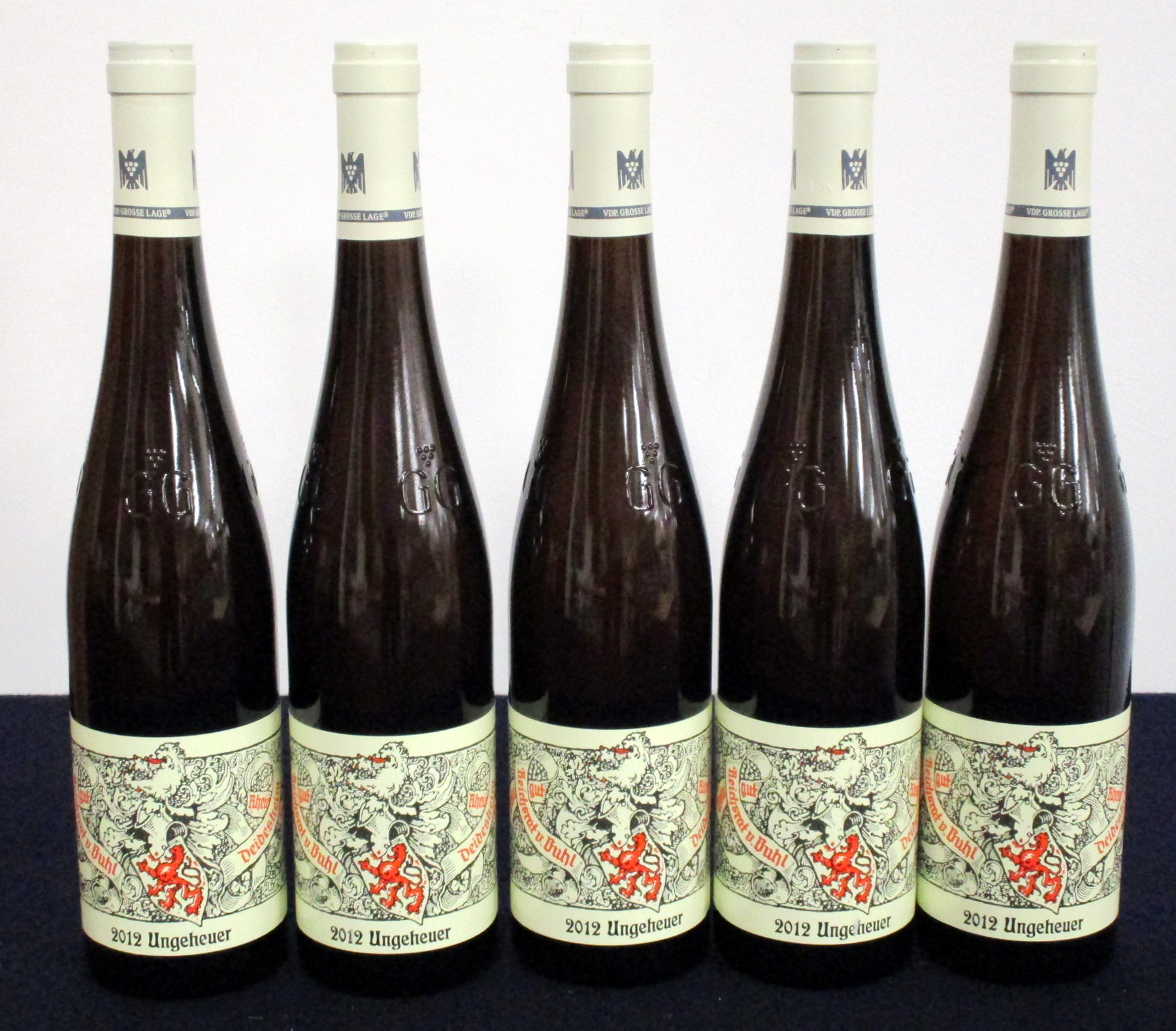 5 bts Reichsrat Von Buhl Forst Ungeheuer Riesling Trocken 2012 Pflaz