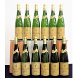 3 bts Rolly Gassmann Riesling 2013 9 bts Rolly Gassmann Riesling 2016 Above 12 bottles