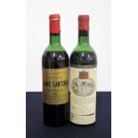 1 bt Ch. Brane Cantenac 1961 Margaux Grand Cru Classé lms, vsl damage to foil base 1 bt Ch. Rausan-