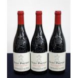 3 bts Châteauneuf du Pape Réserve Auguste Favier 2008 Dom Saint Préfert i.n