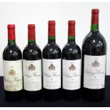 1 bt Ch. Musar 1989 Gaston Hochar i.n, sl dstl 1 bt Ch. Musar 1996 Gaston Hochar i.n, vsl stl 1 bt