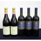 2 bts Sottimano Barbaresco Currá Vigna Masué 1996 i.n 3 bts Castello di Fonterutoli Siepe 2003