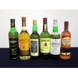 1 bt Glenfiddich 12 YO Single Malt Scotch Whisky ms 1 70-cl bt Glenmorangie The Original 10YO