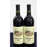 2 bts Diamond Creek Red Rock Terrace Cabernet Sauvignon 2010 Napa Valley