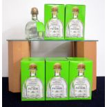 6 70-cl bts Patron Silver 100% De Agave Tequila 40% OT ind oc