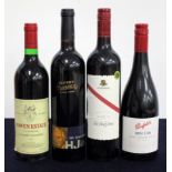 1 bt Bowen Estate Cabernet Sauvignon 1993 Coonawarra i.n 1 bt HJ Reserve Shiraz 2001 Oliver's