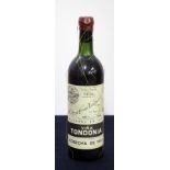 1 bt Viña Tondonia Rioja Gran Reserva 1985 ts, Handwriting on aged label