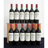 12 bts Ch. Les Ormes de Pez 1985 owc St-Estephe Cru Bourgeois Exceptionnel 2 hf, 6 i.n, 4 vts