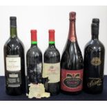 1 magnum Lindemans Coonawarra Cabernet Sauvignon 1990 issue N° 7959 ts, vsl bs 2 bts Penfolds