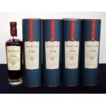 5 70-cl bts Santa Teresa Solera Rum 40% original tubes