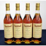 4 bts Ch. De Martet, Bas-Armagnac 1990 P Gélas landed 1994, bottled 2005 for the Lay & Wheeler Bin