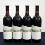 4 bts Robert Mondavi 21 Month Oak Aged Cabernet Sauvignon 1996 Napa Valley