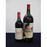 1 bt Ch. Cantemerle 1966 Macau (Haut-Médoc) 5me Cru Classé, ts, H & O Beyerman aged/sl torn label