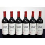 6 bts Ch. Grand-Puy-Lacoste 2000 Pauillac, 5me Cru Classé 2 hf, 3 hf/i.n, 1 i.n