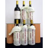 6 magnums Ch. Pichon Lalande 2001 owc Pauillac, 2me Cru Classé OT i.n