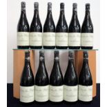11 bts Côtes du Rhone 2005 Chapoutier hf, vsl bs, foils oxidised
