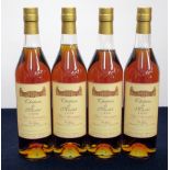 4 bts Ch. De Martet, Bas-Armagnac 1990 P Gélas landed 1994, bottled 2005 for the Lay & Wheeler Bin