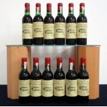 12 hf bts Ch. Haut-Marbuzet 1978 St-Estèphe Grand Bourgeois Exceptionnel 5 i.n, 7 vts, aged