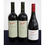 1 bt Penfolds Magill Estate Shiraz 2001 hf, capsule removed 1 bt Penfolds RWT Shiraz 2001 Barossa