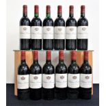 12 bts Ch. Liversan 1990 owc Haut-Médoc, Cru Bourgeois Superieur 4 hf, 2 hf/i.n, 4 i.n, 2 ts