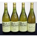 3 bts Vouvray Ch. Gaudrelle 2002 2 hf/i.n, 1 i.n 1 bt Vouvray Les Chancelières 2002 hf, vsl nicks to