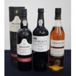 1 bt Grahams LBV Port 2006 original tube 1 bt Fonseca Reserve Ruby Port NV 1 70-cl bt Janneau 7 YO