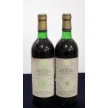 2 bts Ch. Batailley 1977 Pauillac, 5me Cru Classé ts, sl foil damage, aged labels, Ch. Bottled,