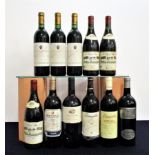 3 bts Marques de Murrieta Ygay Rioja Gran Reserva 1975 2 i.n, 1 vts, bs/faded, foils sl oxidised 2