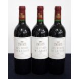 3 bts Les Forts de Latour 1994 owc (12 bt) Pauillac 2nd wine Ch. Latour 1 hf/i.n, 2 i.n OT
