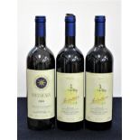 1 bt Sassicaia 2001 Tenuta San Guido i.n, vsl bs 2 bts Guidalberto Toscana 2013 Tenuta San Guido 1