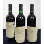 3 bts Ch. Boyd-Cantenac 1976 Cantenac (Margaux) 3me Cru Classé, 1 hf/i.n, 2 i.n, aged/loose