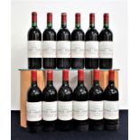 12 bts Ch. Lynch-Bages 1989 owc Pauillac, 5me Cru Classé 2 hf, 7 i.n, 3 vts