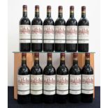 12 bts Cos d'Estournel 1989 owc St Estephe Grand Cru Classé 11 hf, 1 hf/i.n