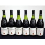 6 bts Châteauneuf-du-Pape La Bernardine 1990 Chapoutier 2 ms, 2 lms, 2 ls